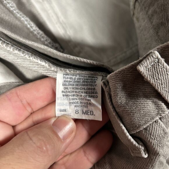 Vintage Lee Riveted Relaxed Fit Women’s 8 Gray Tapered Leg Jeans 26x32 USA NWTS - Picture 7 of 8